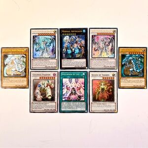 RARE EXPENSIVE Vintage 1996 Yugioh Playing Trading Cards Game Lot Blue Eyes